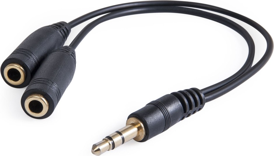 Переходник Defender Headset Jack 2*3.5Jack—3.5 4pin Jack 0,15м