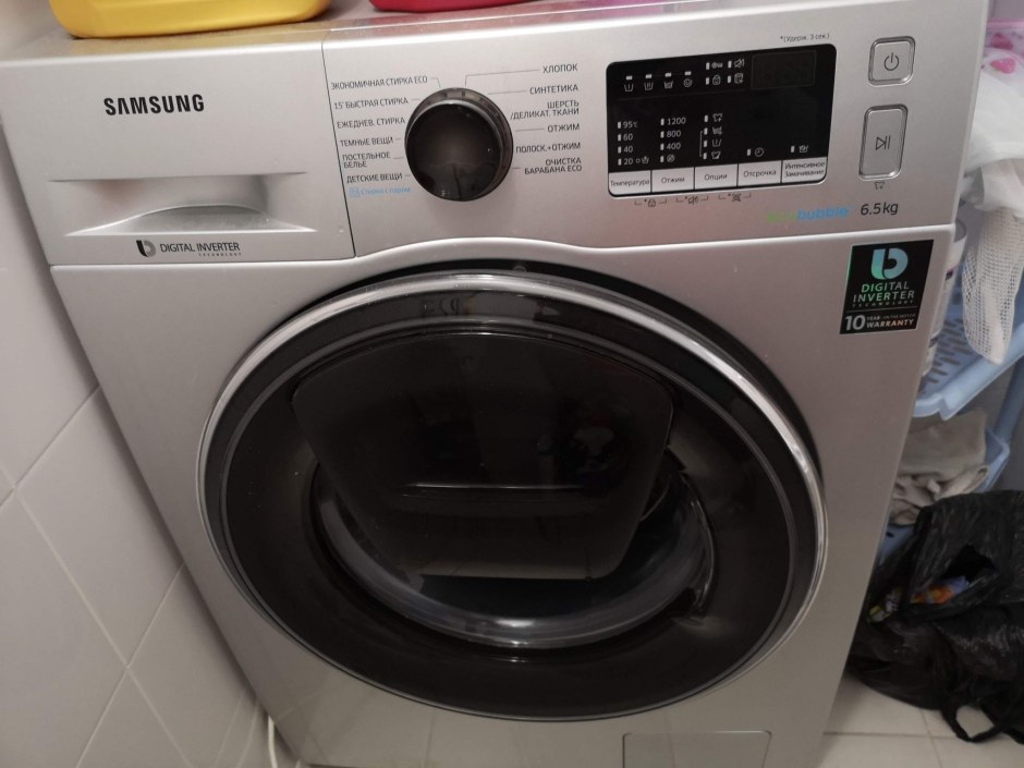 Стиральная машина Samsung ww65k42e00s