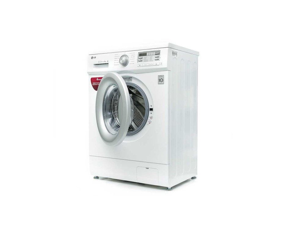 Стиральная машина LG f10b8nd, фронтальная, 6кг, 1000об/мин