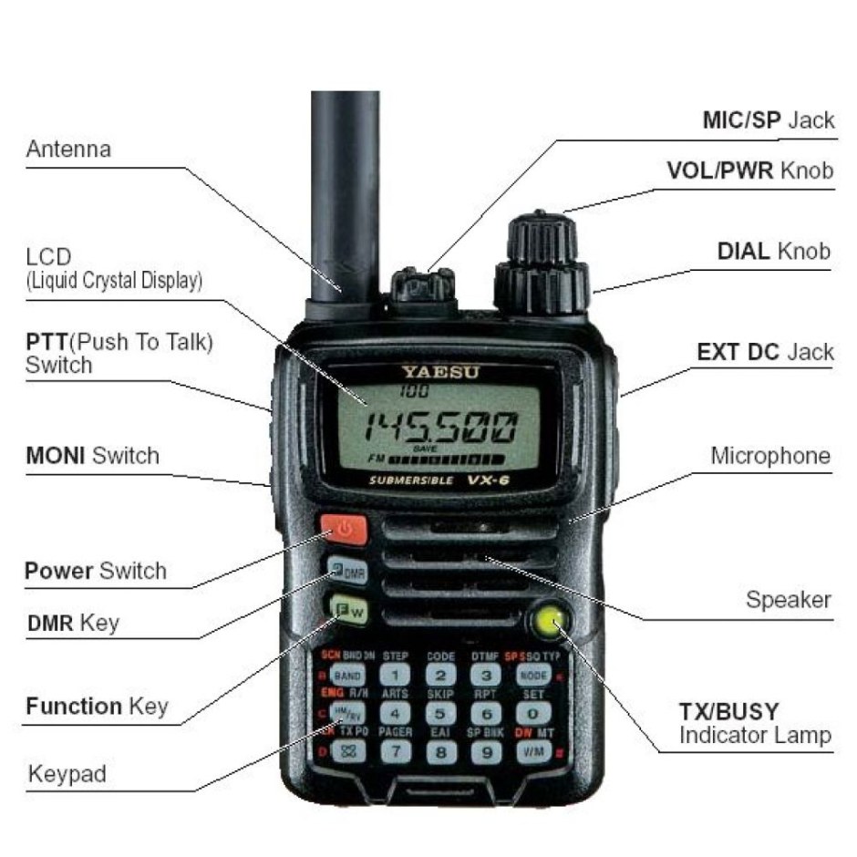 Рация Yaesu VX-6
