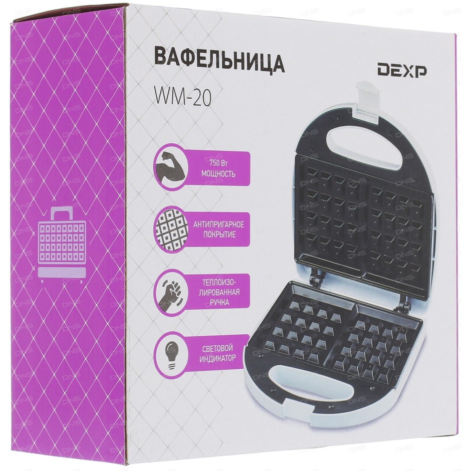 Вафельница DEXP WM-1000