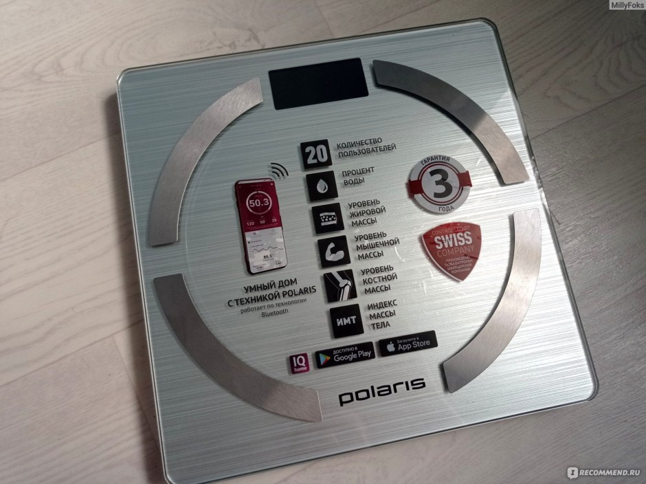 Весы Polaris 1886 IQ Home