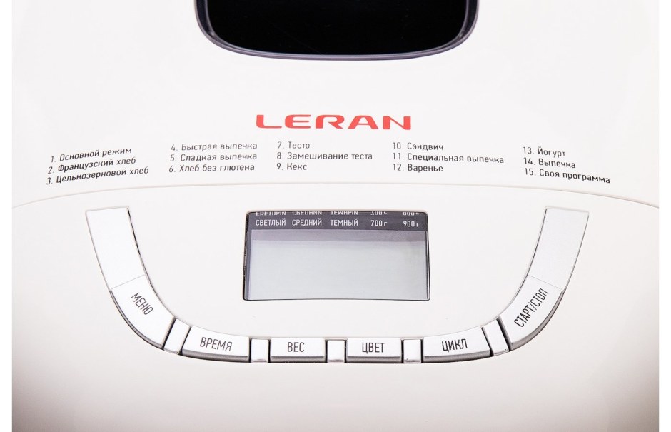 Хлебопечка Leran BM 2051p