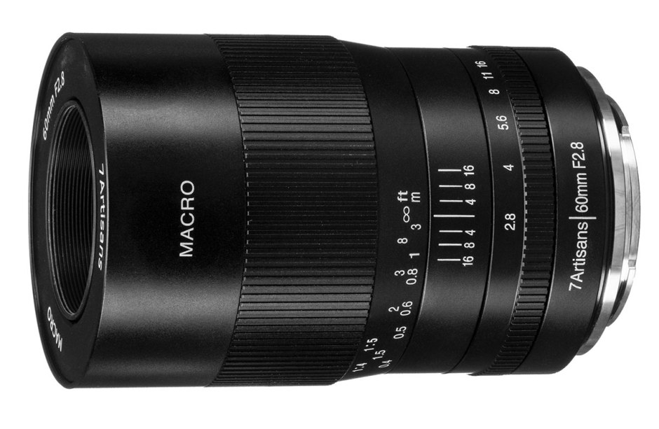 Объектив 7artisans 60mm f/2.8 macro Fujifilm x