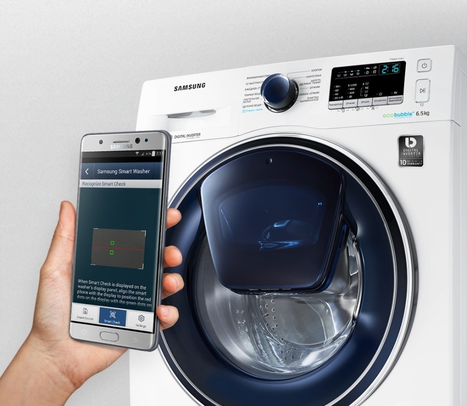 Стиральная машина Samsung ww65k52e69s