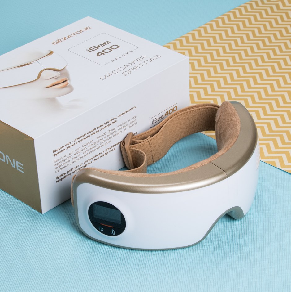 Gezatone Deluxe ISEE 400 белый/бежевый