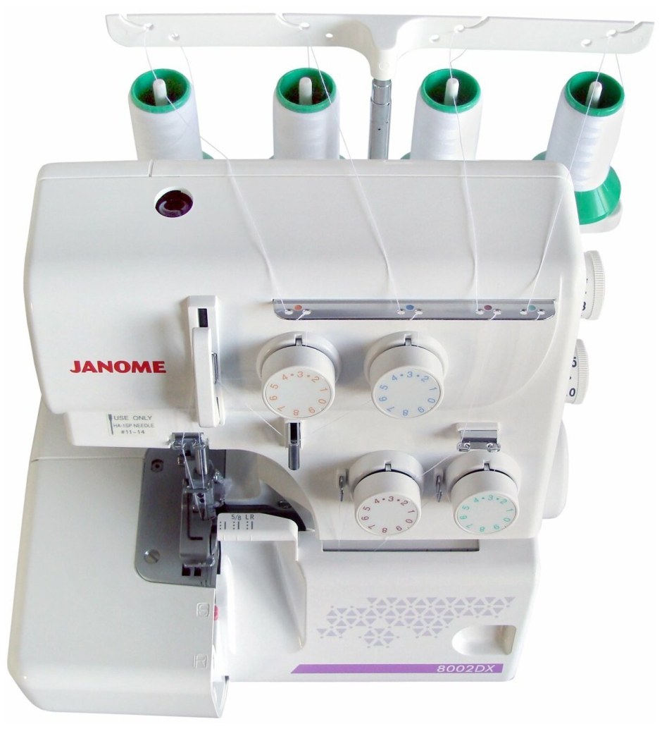Оверлок Janome 8002dx