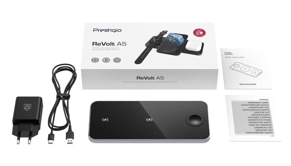 Док-станция Prestigio Revolt a5 черный (pcs105a-SG)