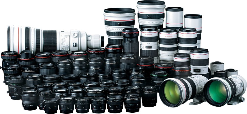 Линейка объективов Canon