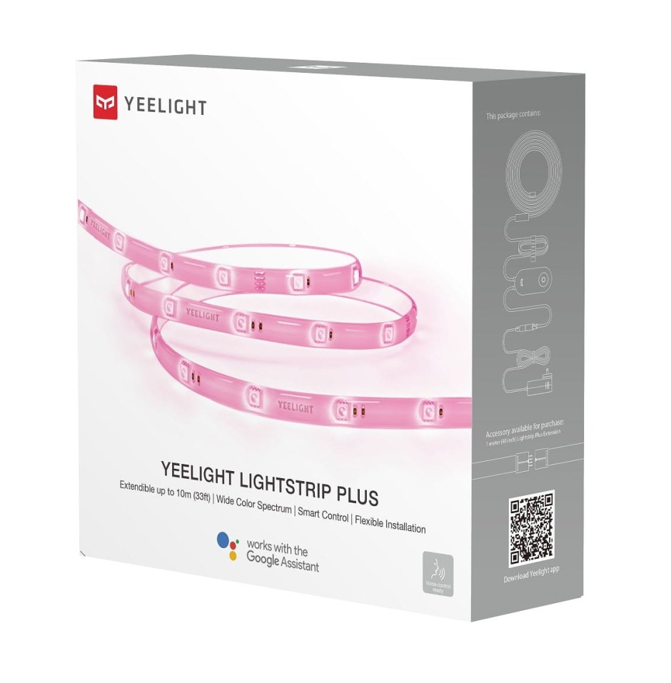 Светодиодная лента Xiaomi Yeelight Aurora Lightstrip Plus (yldd04yl) 2 м