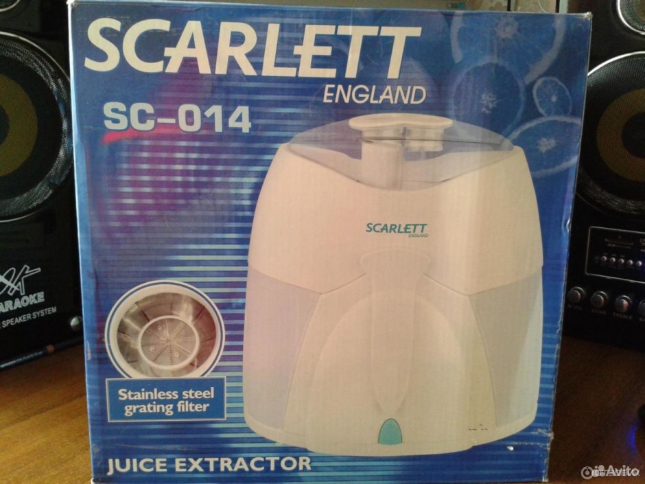 Соковыжималка Scarlett SC-014 инструкция