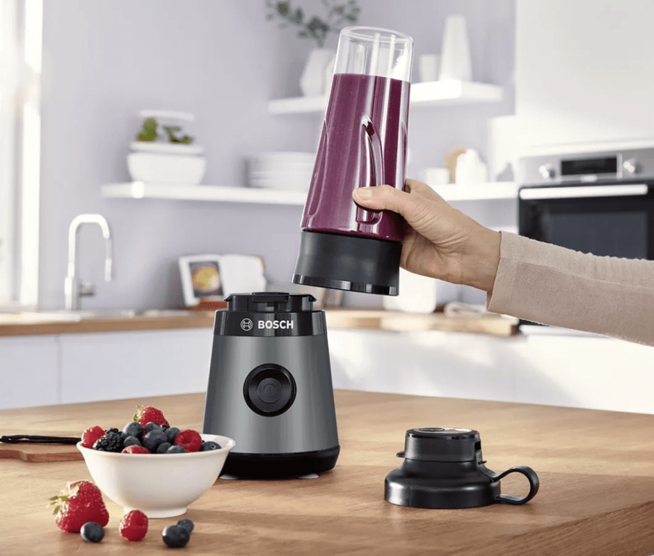 Блендер стационарный Bosch mmb6384m серебристый