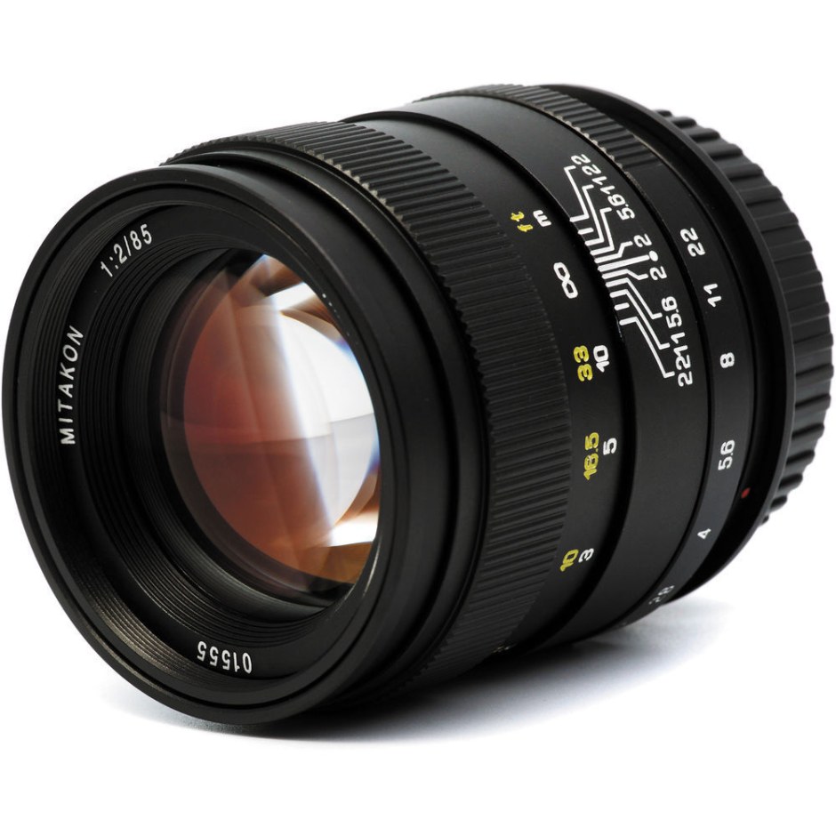 Объектив Mitakon creator 85mm f/2 Minolta a