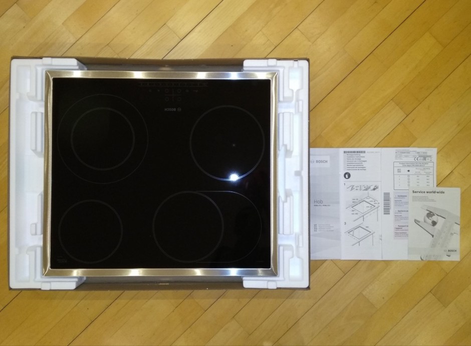 Варочная панель Bosch serie 6 pkn645f17r,