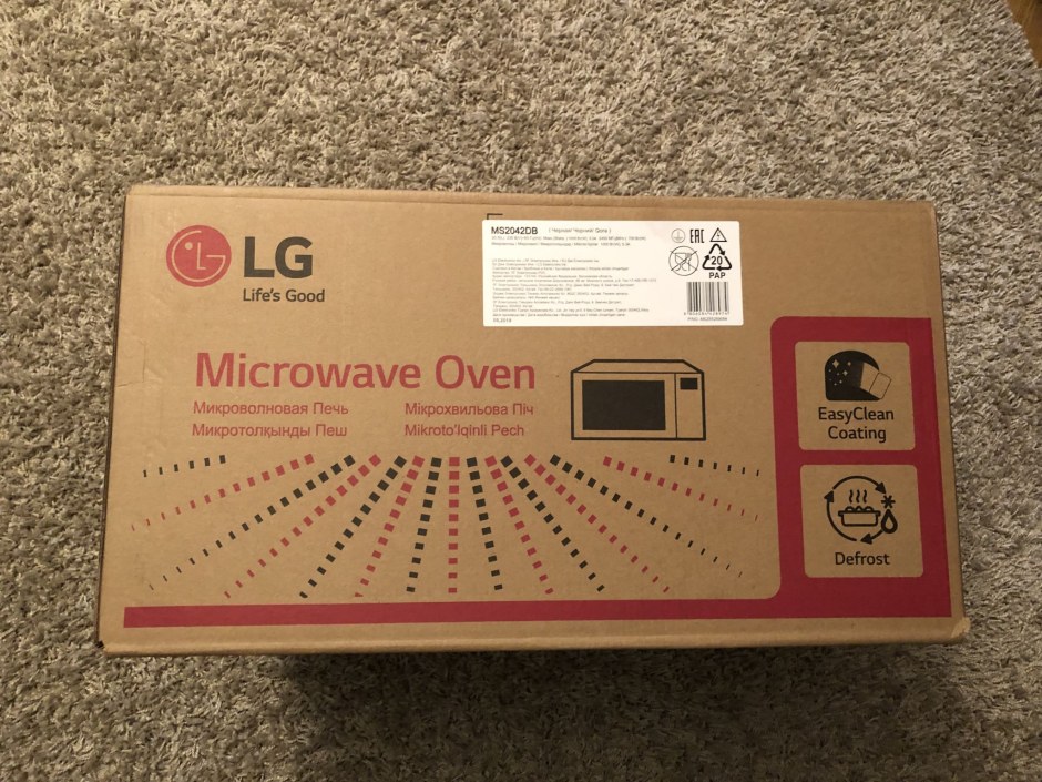 Микроволновая печь LG Life s good