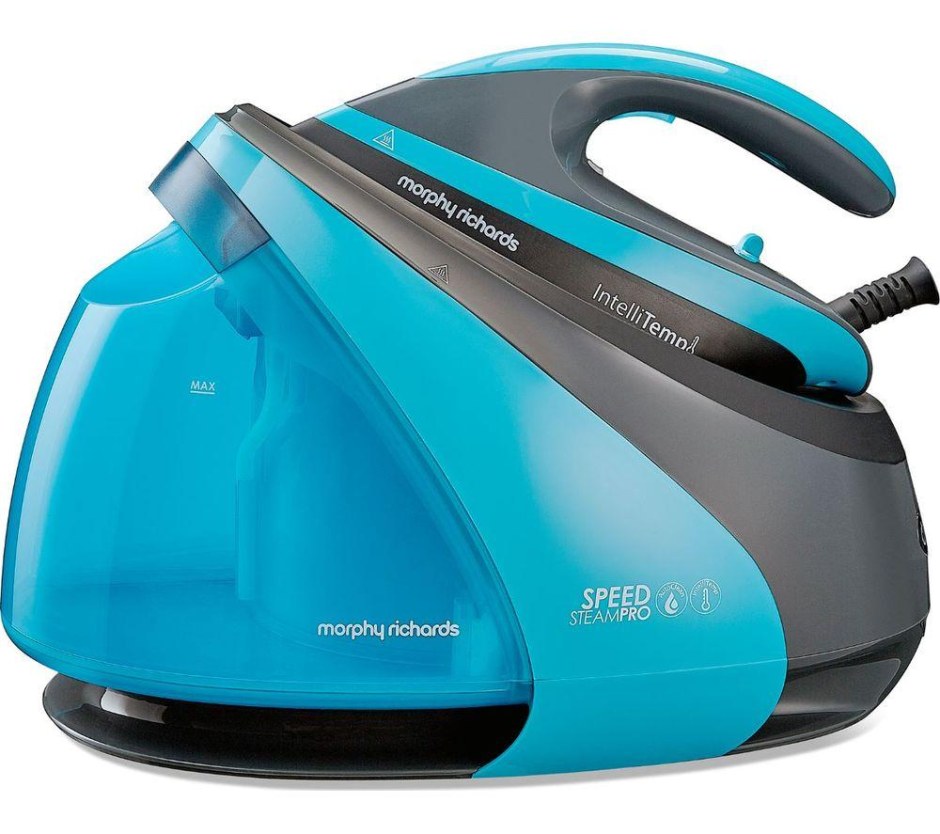 Парогенератор Morphy Richards s-Pro 332103 бирюзовый / черный