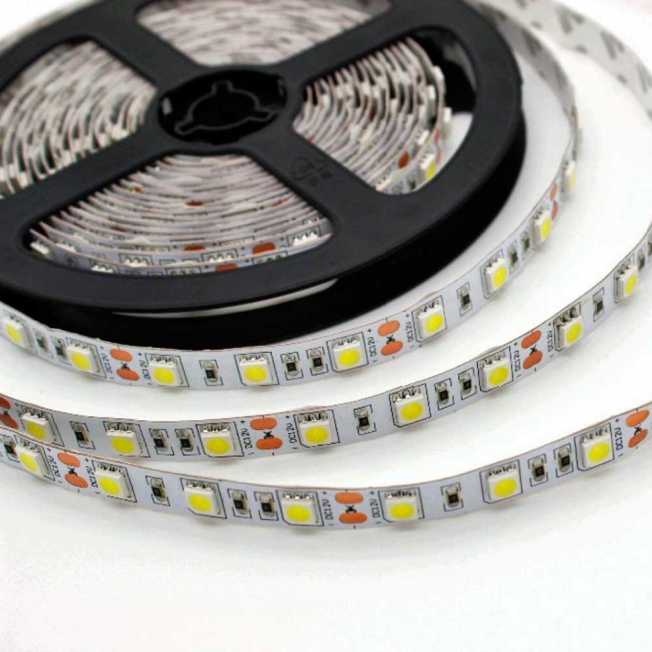Лента светодиодная 12в SMD 5050