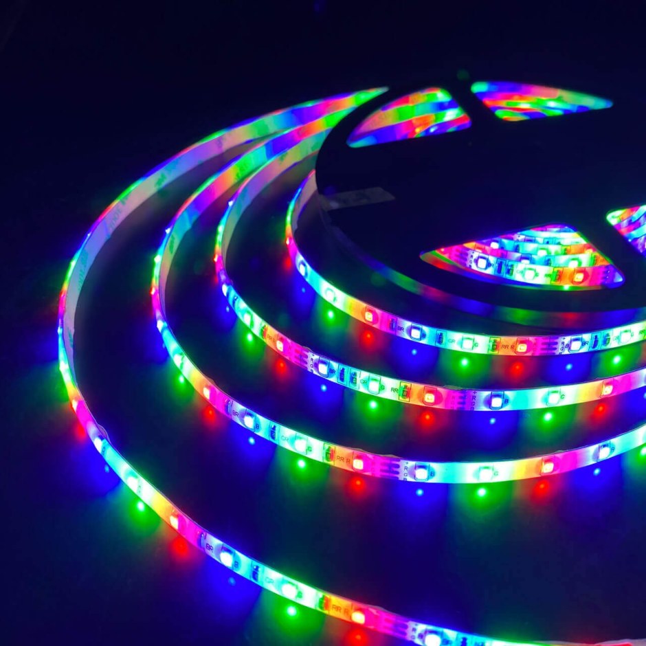 Лента GS 12v RGB (2835, 300 led)
