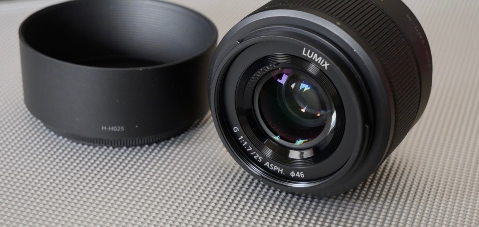 Panasonic 25mm 1.7