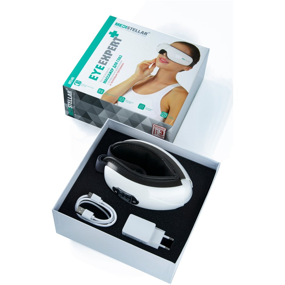Массажер-очки для глаз Eye Expert ms46 Medistellar