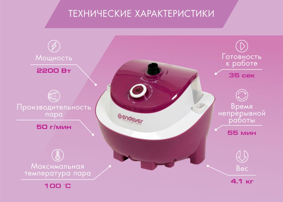 Универсальный отпариватель Endever