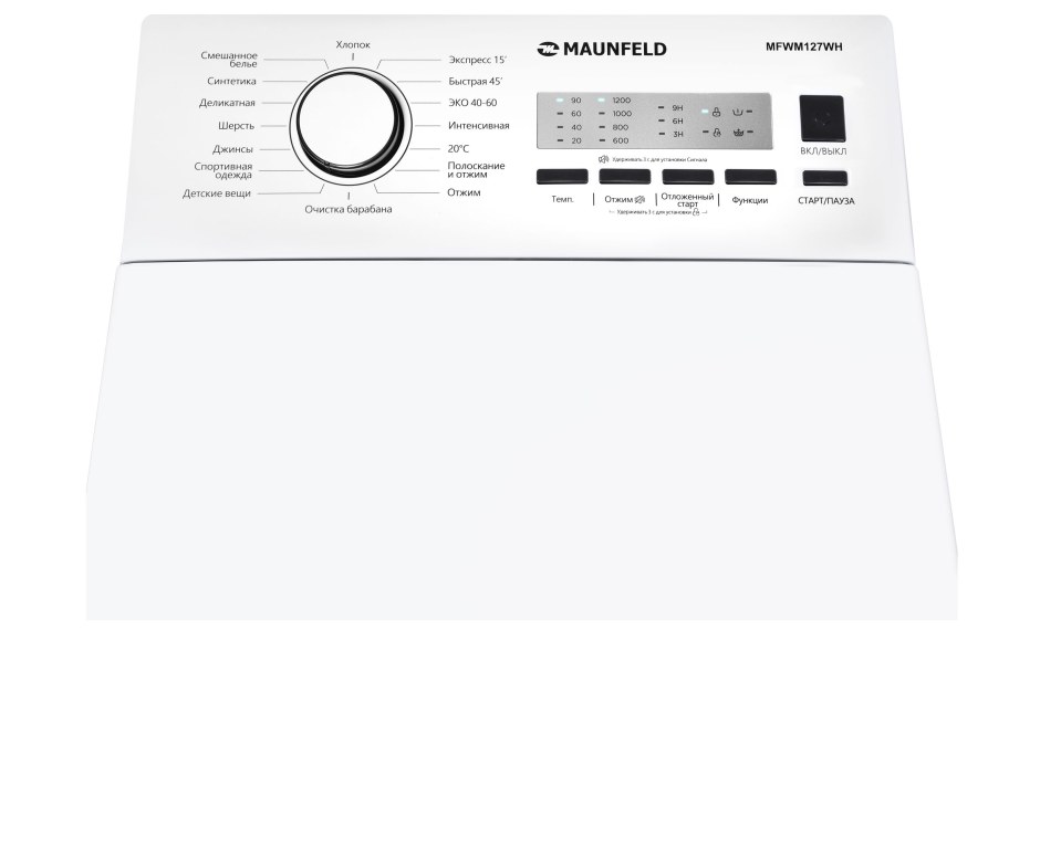 Стиральная машина Maunfeld mfwm106wh05