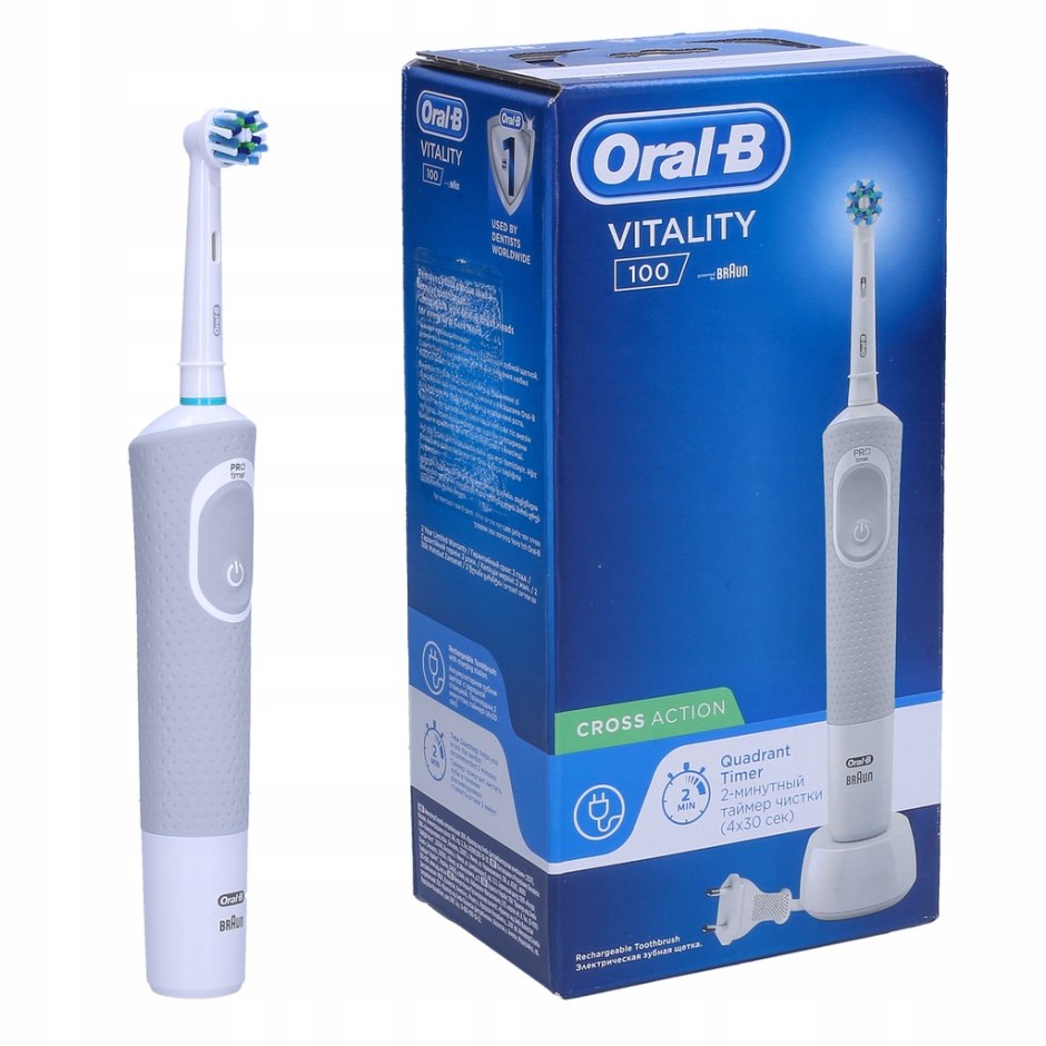 Электрическая зубная щетка oral-b Vitality 100 CROSSACTION