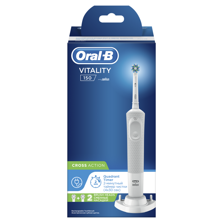 Электрическая зубная щетка Braun oral-b Vitality d100.413.1