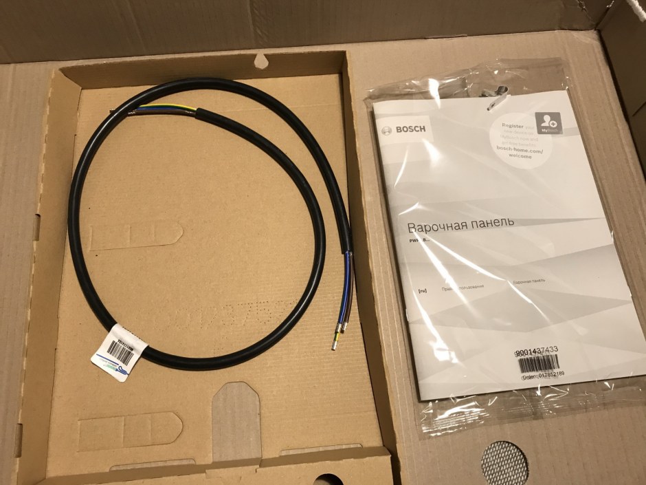 Индукционная варочная панель Bosch pwp651bb5e
