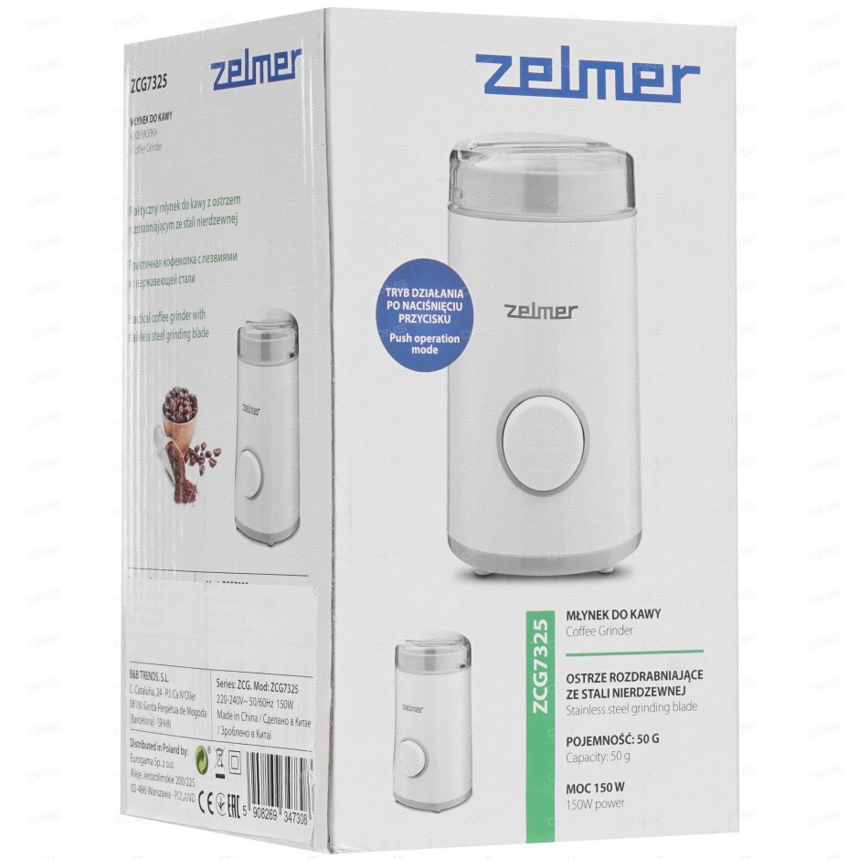 Zelmer zcg7425 inox