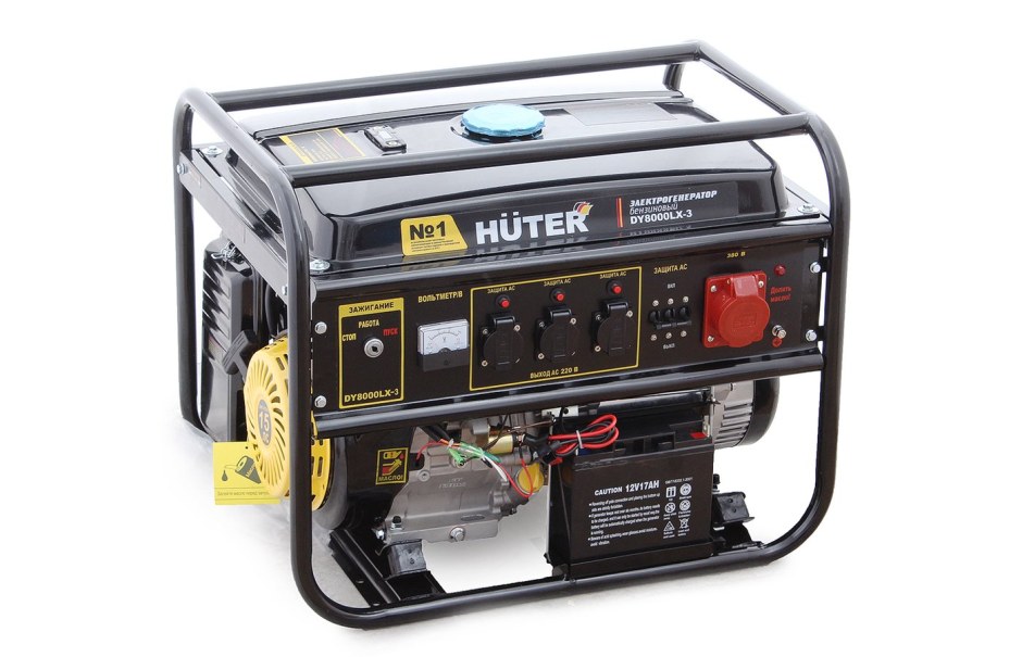 Генератор Huter dy9500lx-3