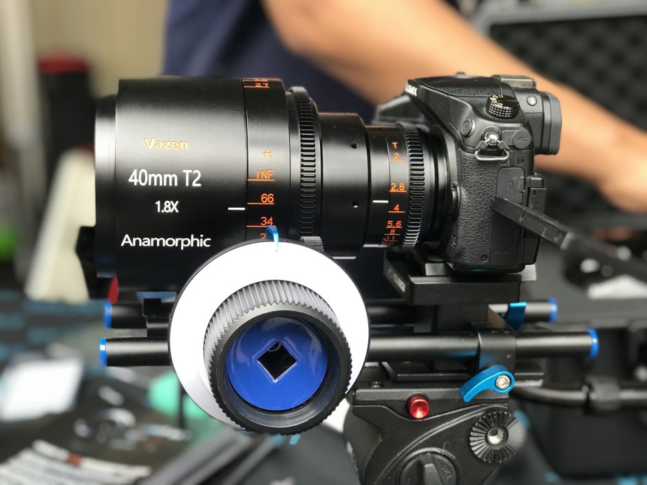 Vazen 40mm t2 1.8x Anamorphic Lens for Micro four thirds Cameras
