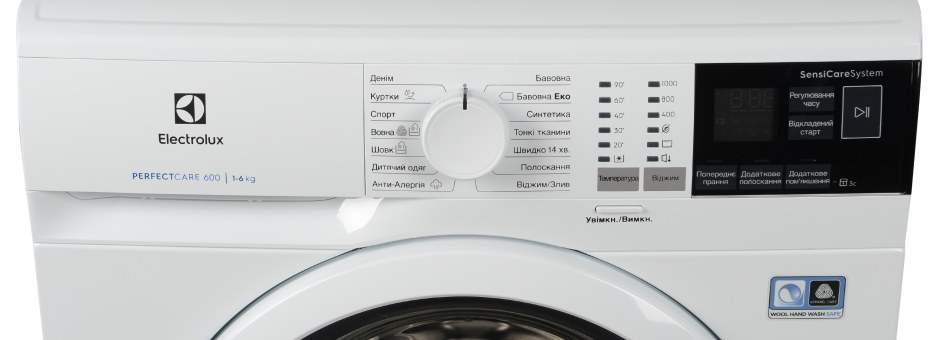Стиральная машина Electrolux SENSICARE 600 ew6sn327spi в колонну