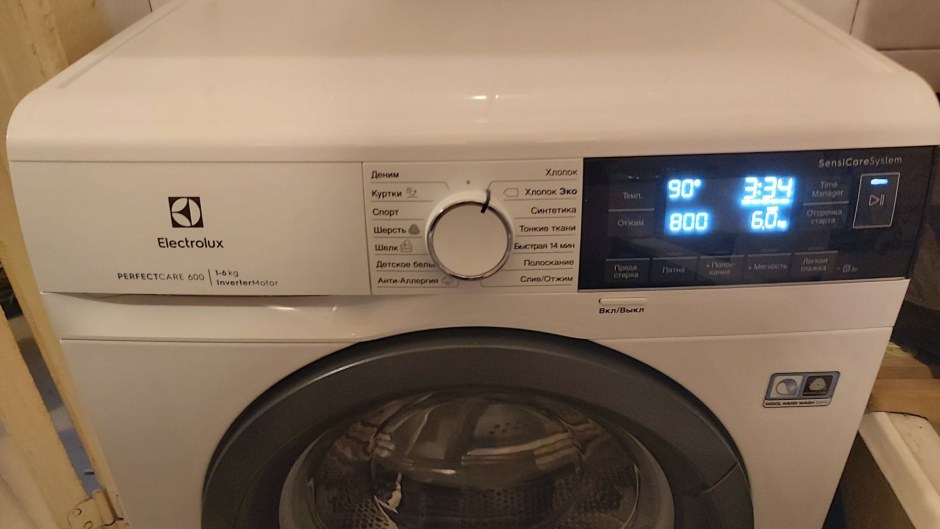 Стиральная машина Electrolux PERFECTCARE 600 ew6s3r06s