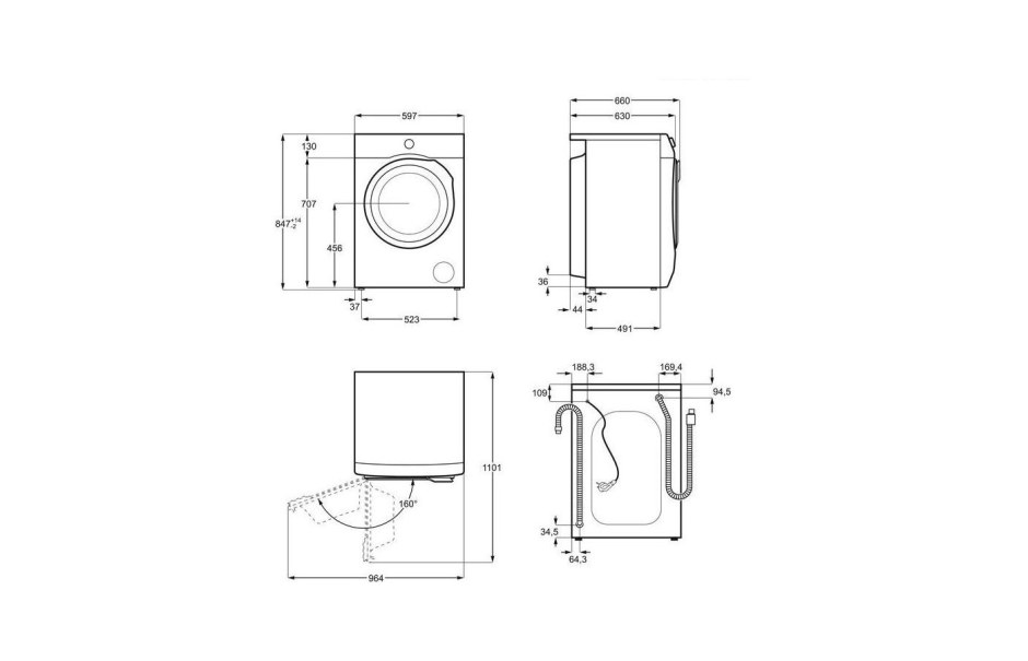 Сушильная машина Electrolux ew8hr358s