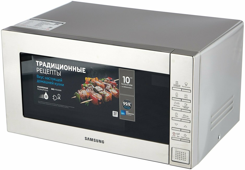 Микроволновая печь Samsung ge88sut/BW, серебристый