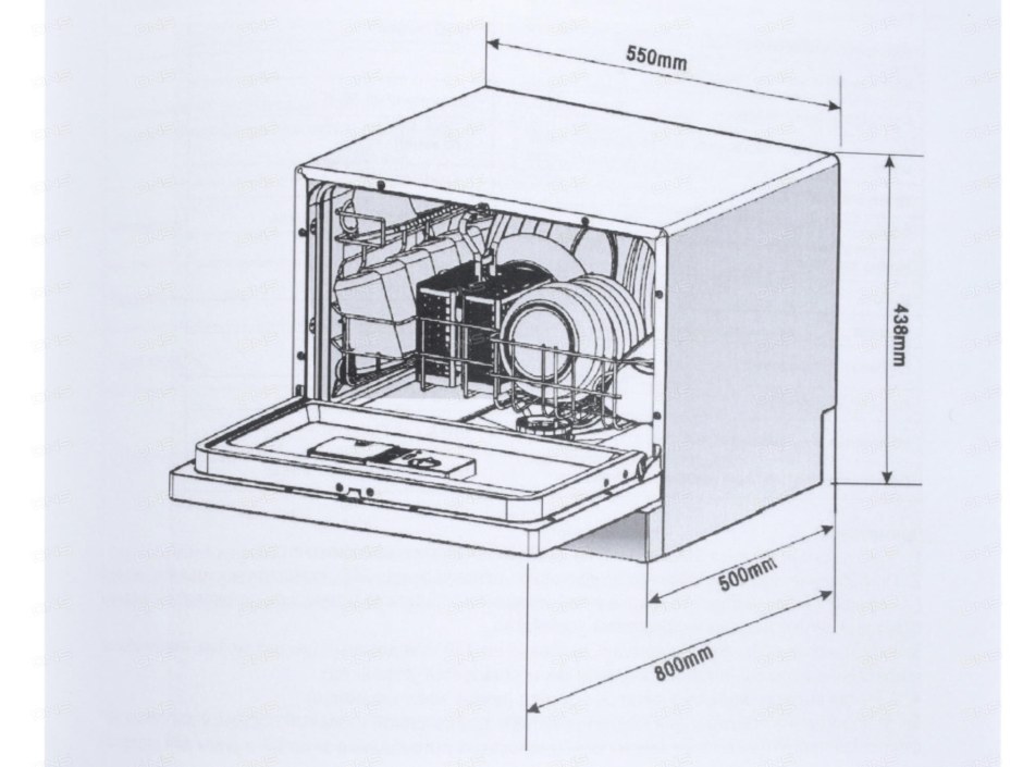 Посудомоечная машина korting KDF 2050 W