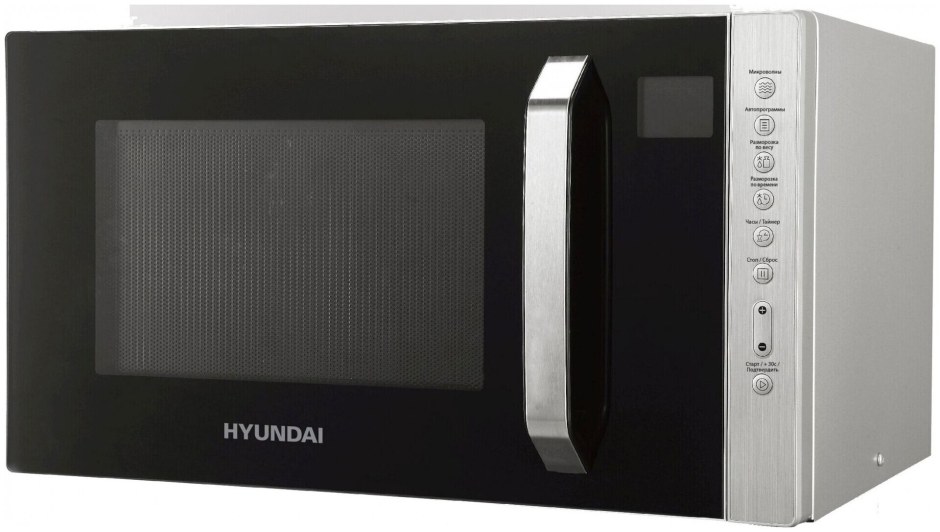 Микроволновая печь Hyundai HYM-m2066, 800вт, 23л, серебристый