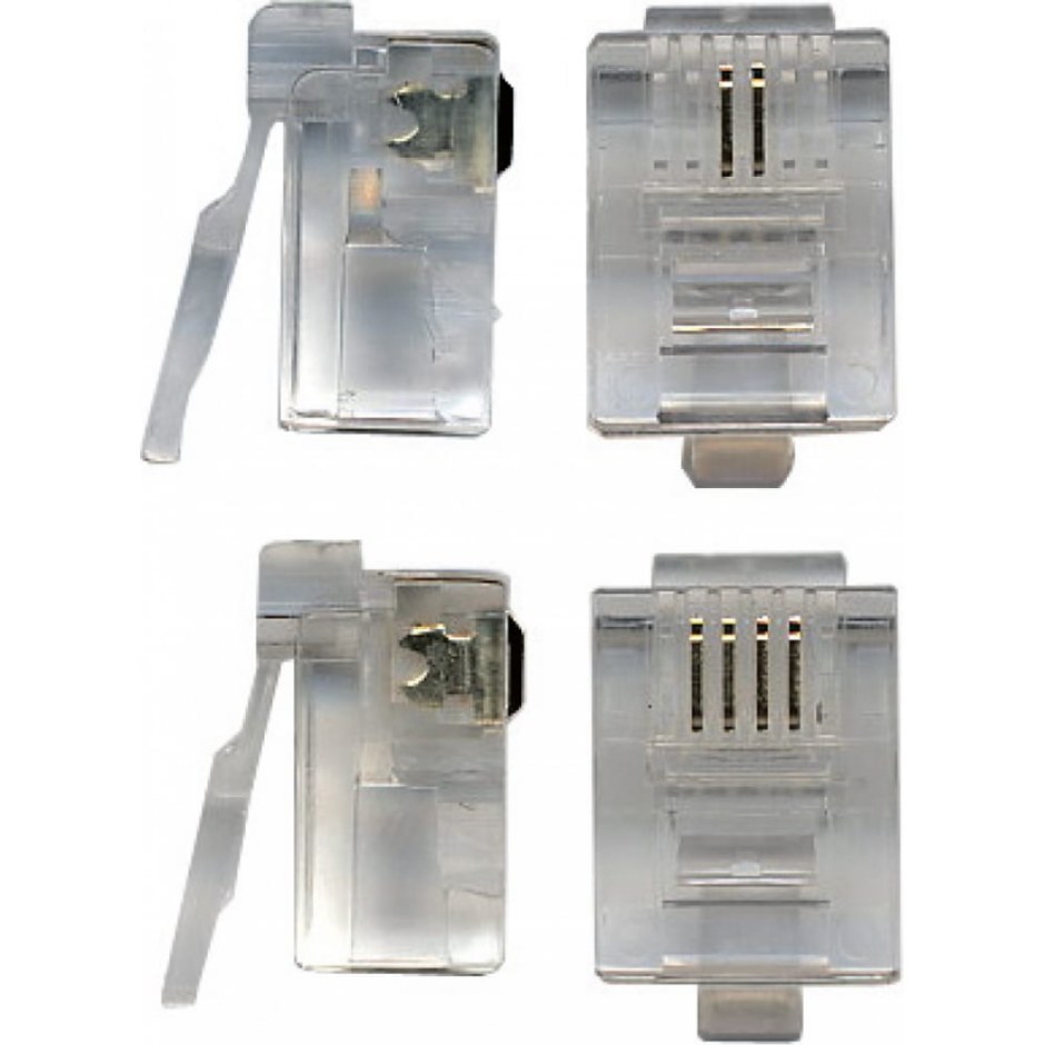 Коннектор RJ-11 4p4c