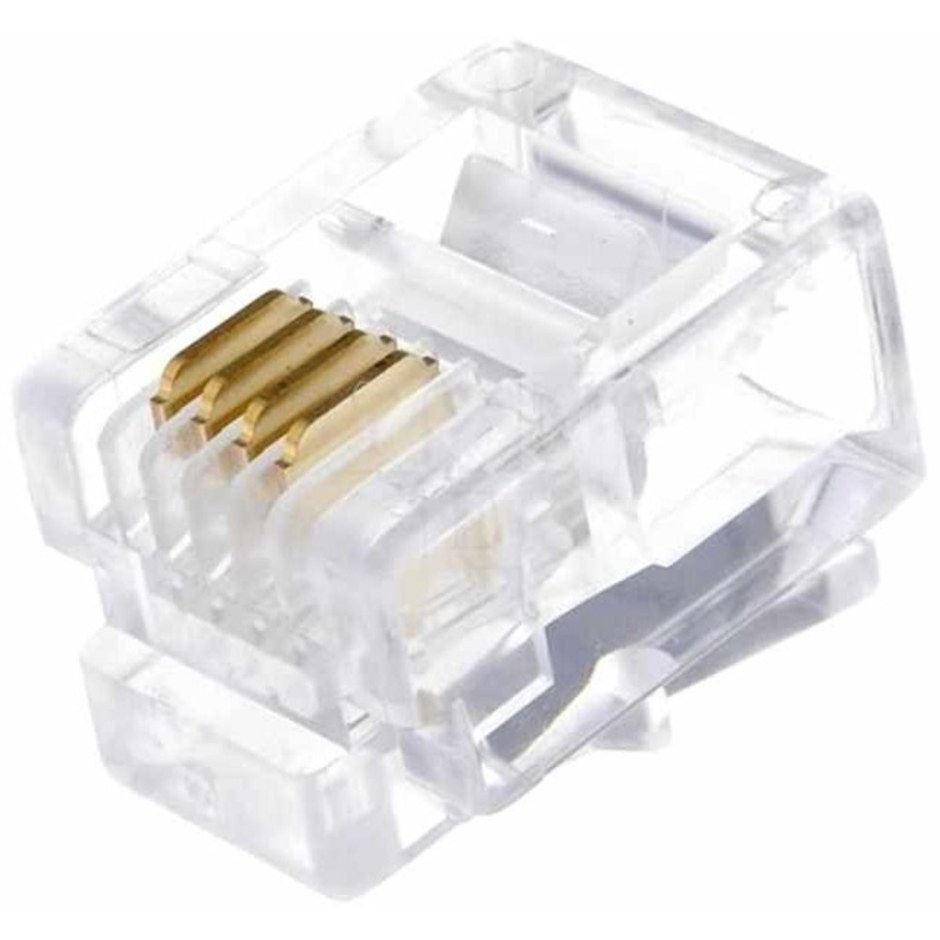 RJ-12 Джек телефонный 6р6с Rexant