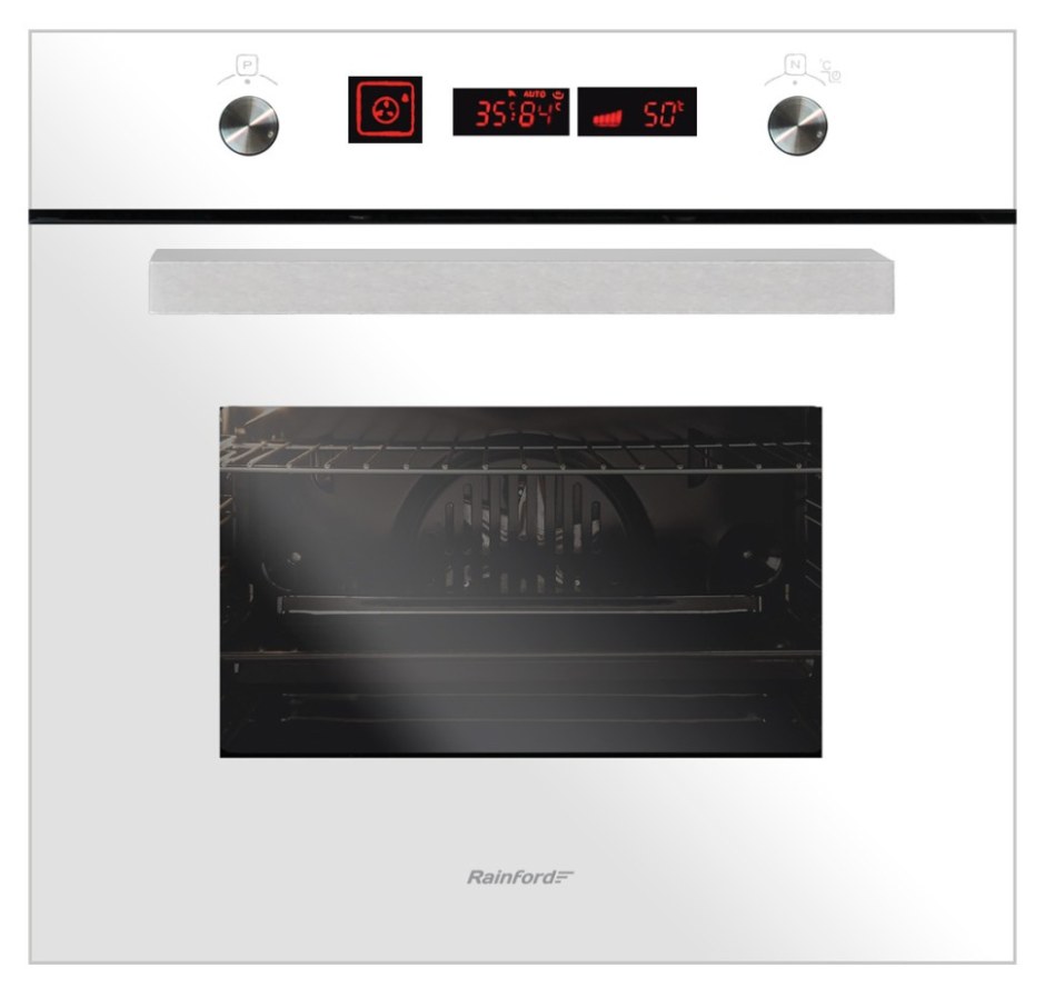 Электрический духовой шкаф Rainford RBO 5658 PB White