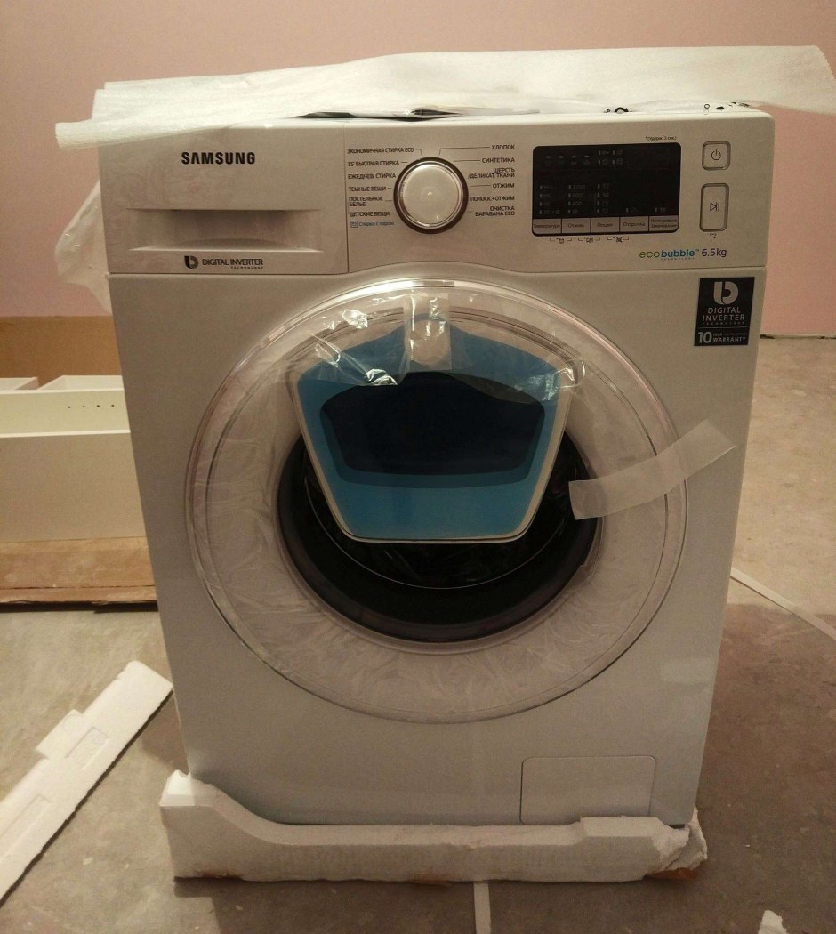 Стиральная машина Samsung ww65k42e08w, белый