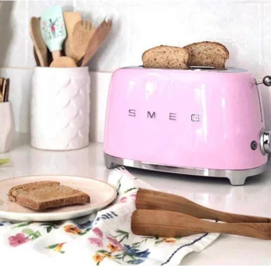 Tostapane Oro Rosa Smeg