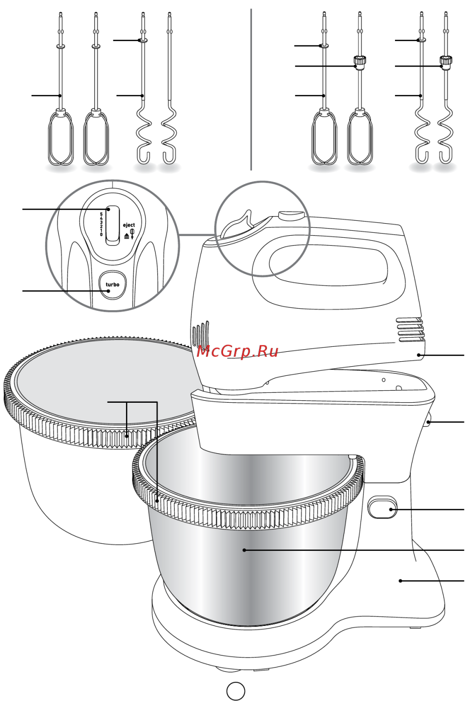 Миксер Moulinex HM 3128b1