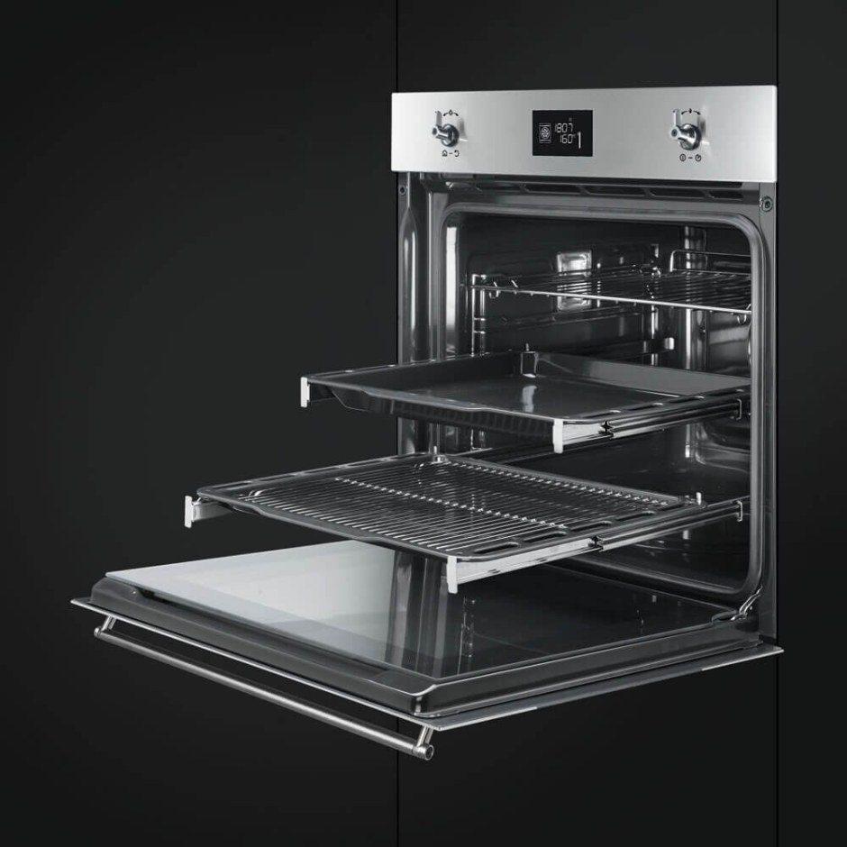 Электрический духовой шкаф Smeg sf6922bpze1
