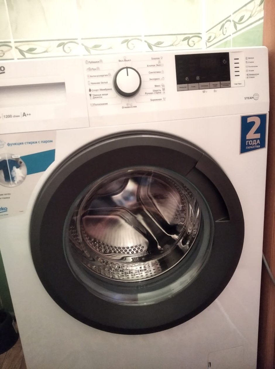 Стиральная машина Beko wsre6h612zawi