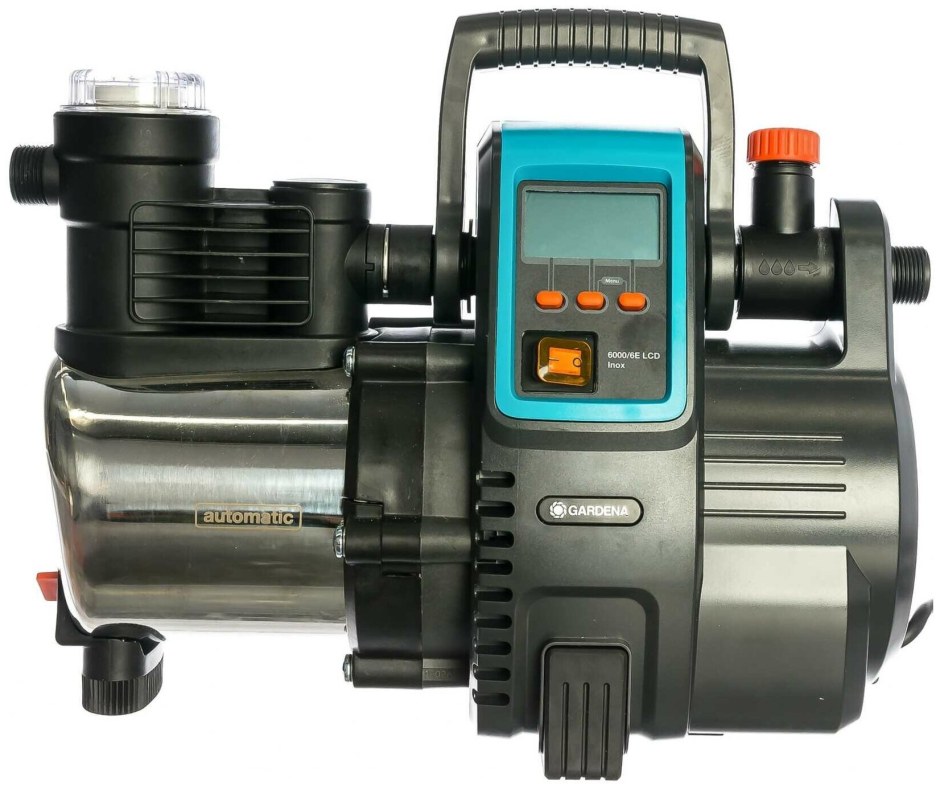 Насосная станция Gardena 6000/6e LCD inox Premium