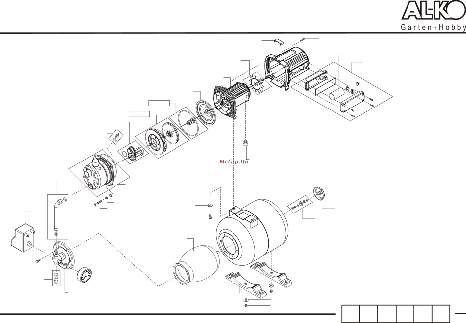 Al-ko hw 3500 inox схема
