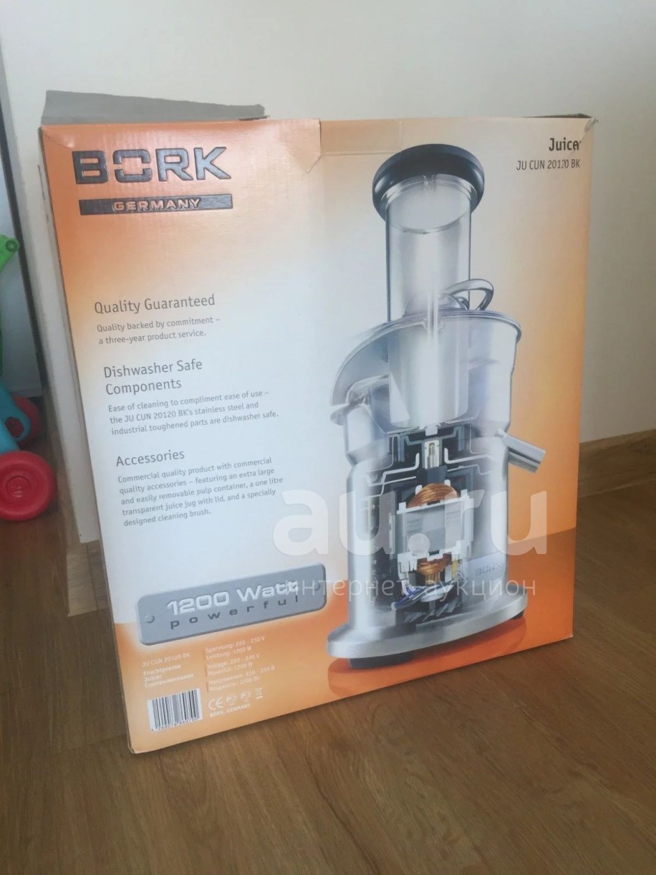 Соковыжималка Борк ju Cun 20120 BK цена