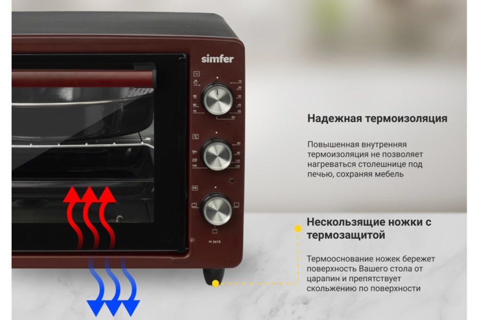 Мини-печь Simfer m3430